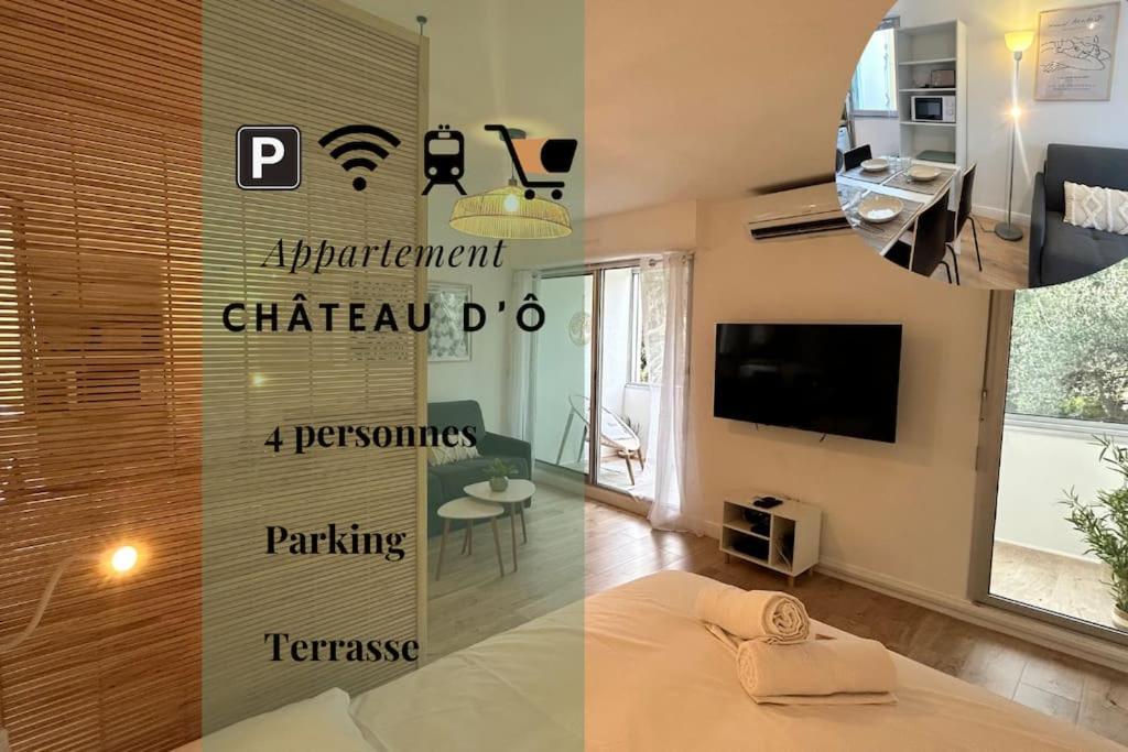 041 - Studio Le Chateau D'O, Appart 4Pers, Parking, Proche Faculte De Medecine Монпелие Екстериор снимка
