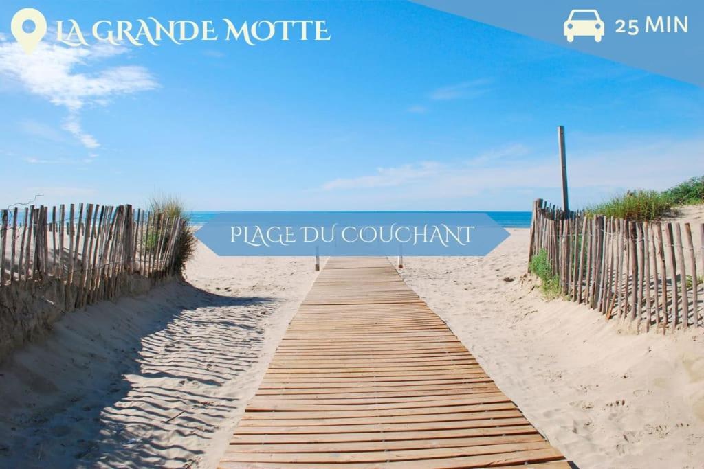 041 - Studio Le Chateau D'O, Appart 4Pers, Parking, Proche Faculte De Medecine Монпелие Екстериор снимка