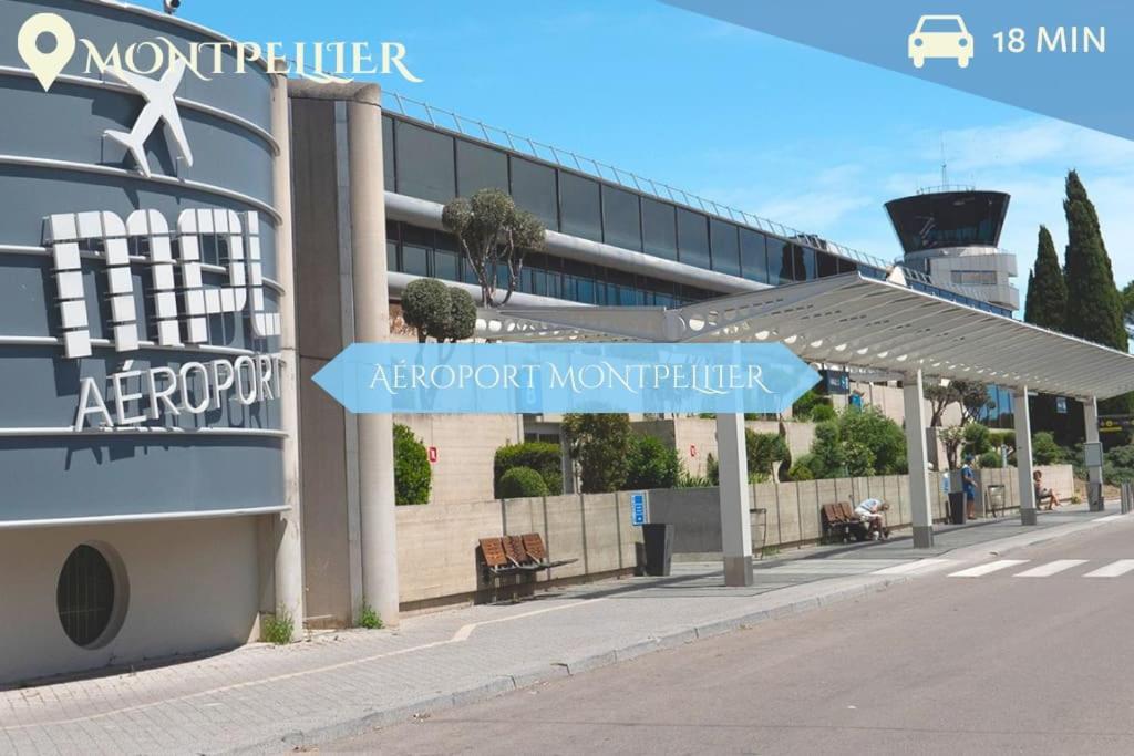 041 - Studio Le Chateau D'O, Appart 4Pers, Parking, Proche Faculte De Medecine Монпелие Екстериор снимка