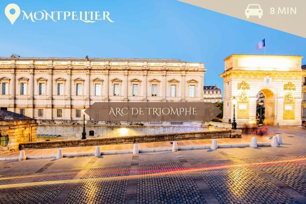 041 - Studio Le Chateau D'O, Appart 4Pers, Parking, Proche Faculte De Medecine Монпелие Екстериор снимка
